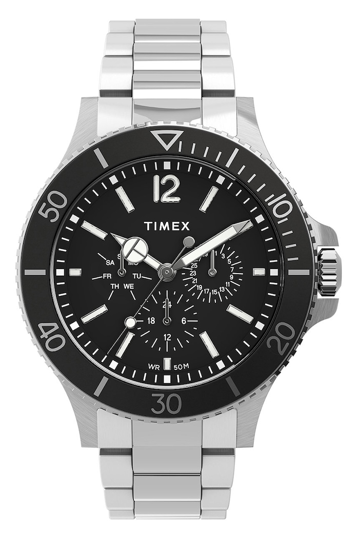 Timex - Годинник TW2U13100 срібний TW2U13100
