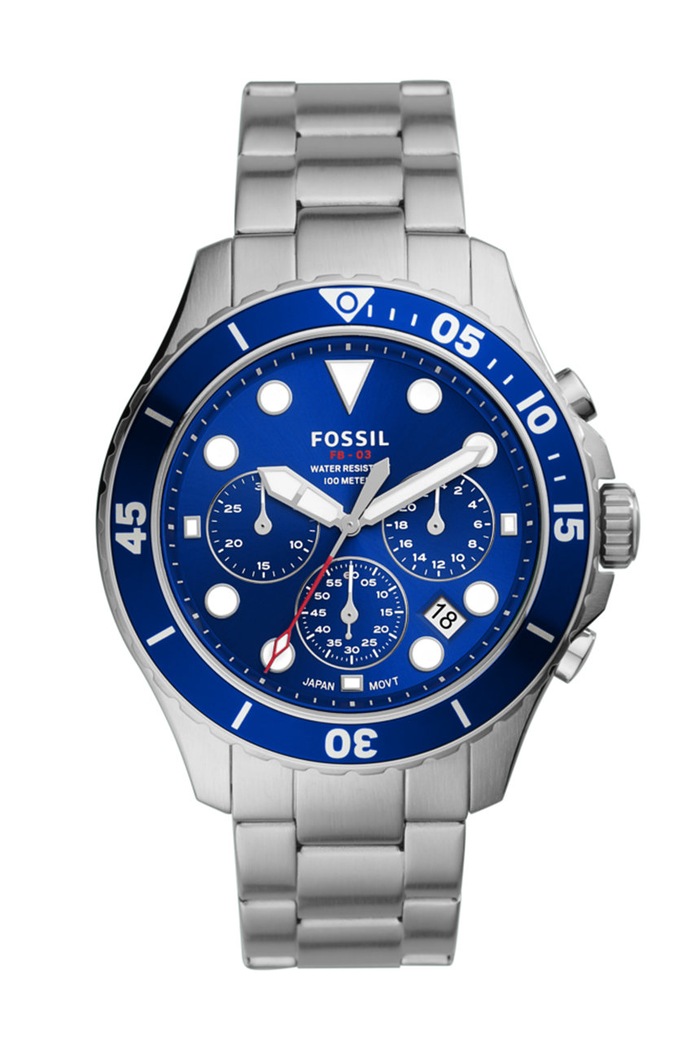 Fossil - Hodinky FS5724 strieborná FS5724