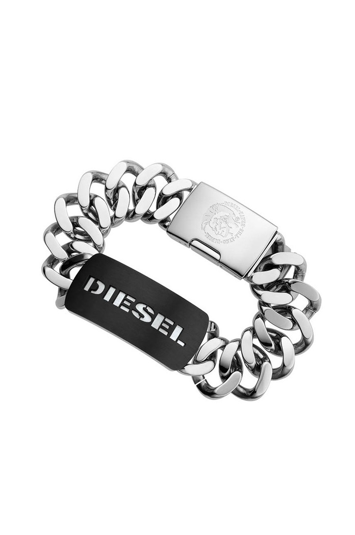 Diesel - Bransoletka srebrny DX0019040