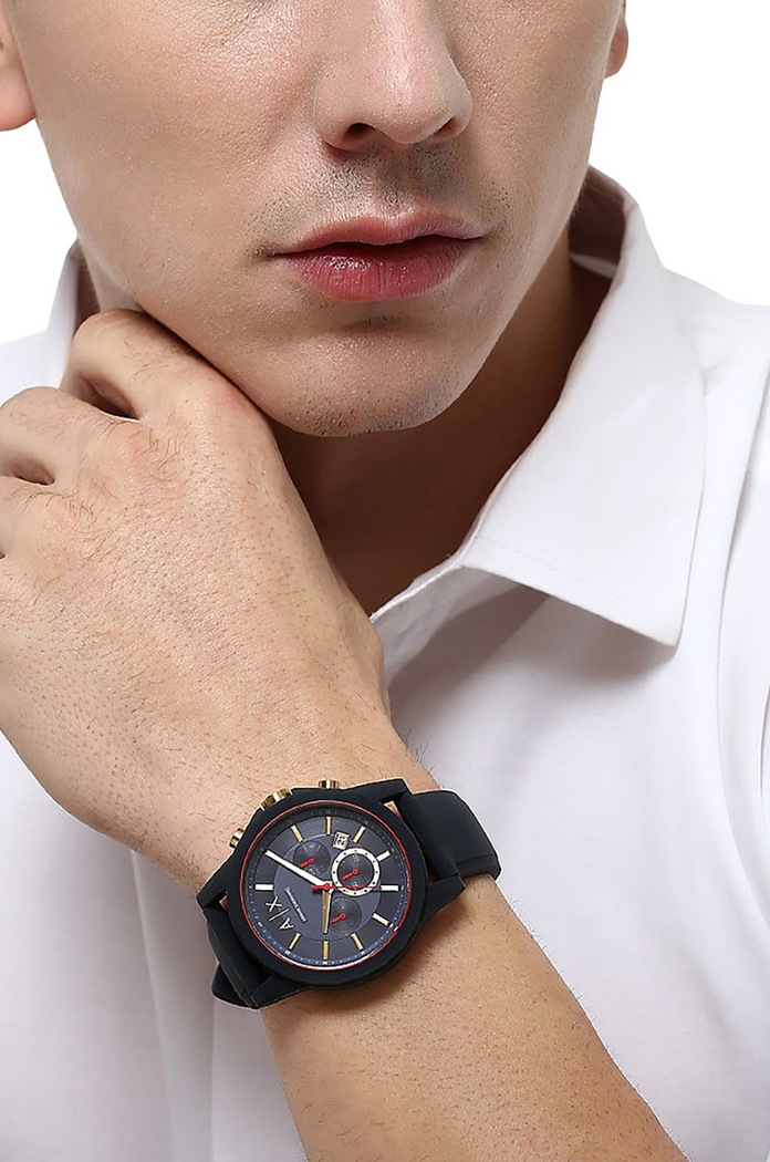 Armani Exchange - Годинник AX1335 чорний AX1335