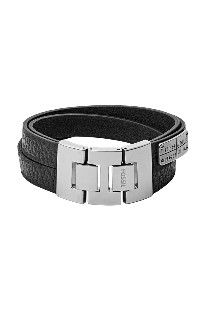 Fossil - Bratara JF03189040 negru AA00