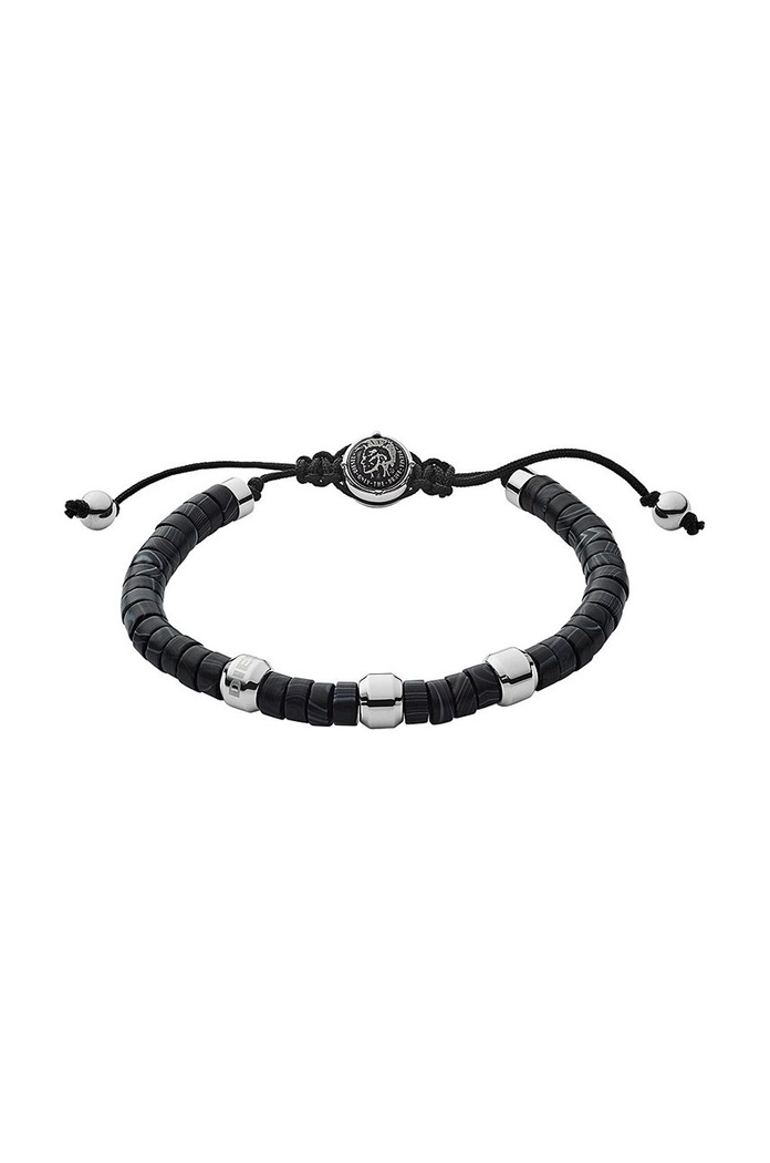 Diesel - Bransoletka czarny DX1121040