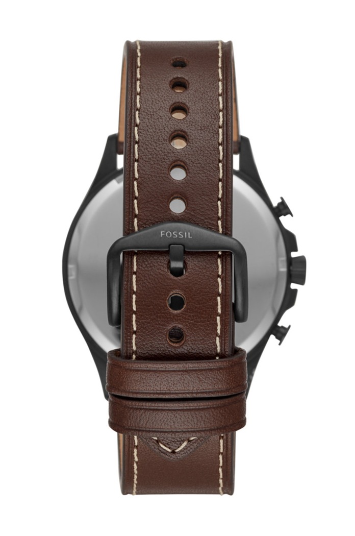 FOSSIL - Zegarek FS5608 FS5608 brązowy AA00