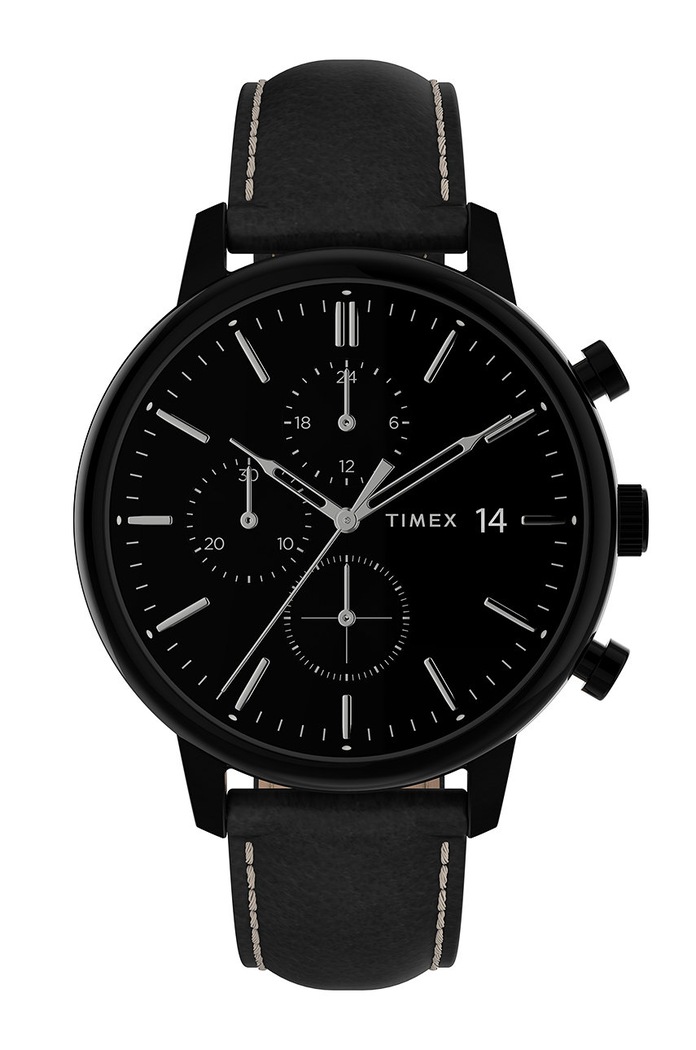 Timex - Годинник TW2U39200 чорний TW2U39200