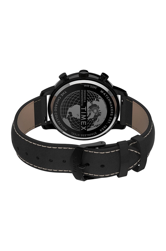 Timex - Годинник TW2U39200 TW2U39200 чорний