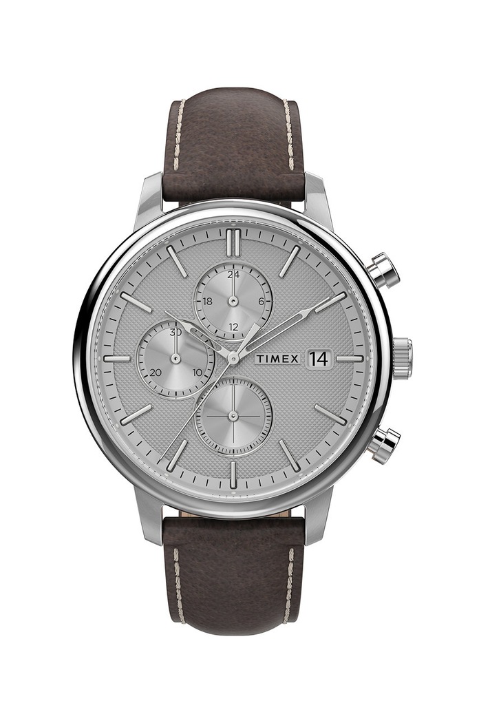 Timex - Hodinky TW2U38800 strieborná TW2U38800
