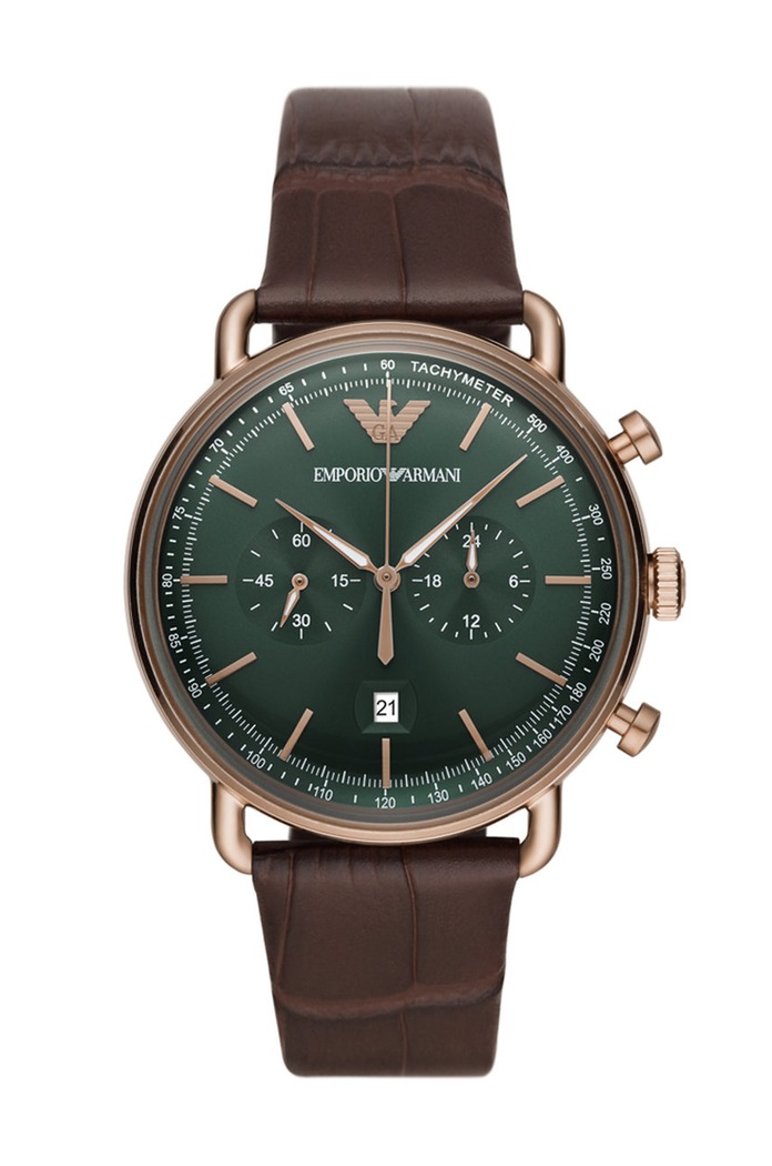 Emporio Armani - Hodinky AR11334 hnedá AR11334