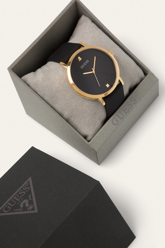Doplňky Guess Hodinky Guess W1264G1 zlatá