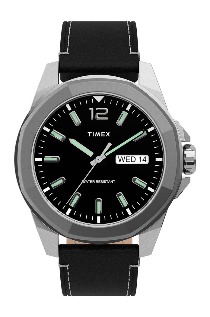 Timex zegarek TW2U14900 Essex Avenue srebrny TW2U14900