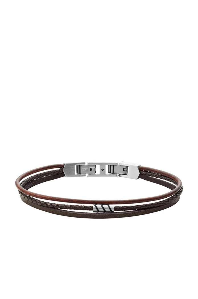Fossil - Bransoletka JF03714040 brązowy JF03714040