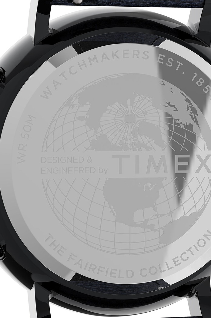 Zegarek TW2U88900 Fairfield Chronograph Timex czarny TW2U88900