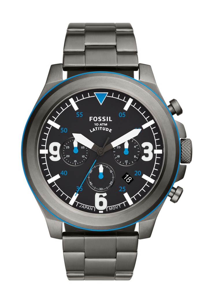Fossil Zegarek FS5753 szary FS5753