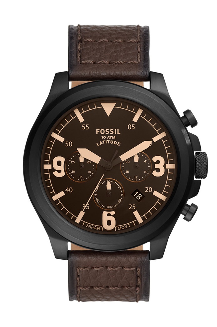 Fossil Zegarek FS5751 brązowy FS5751