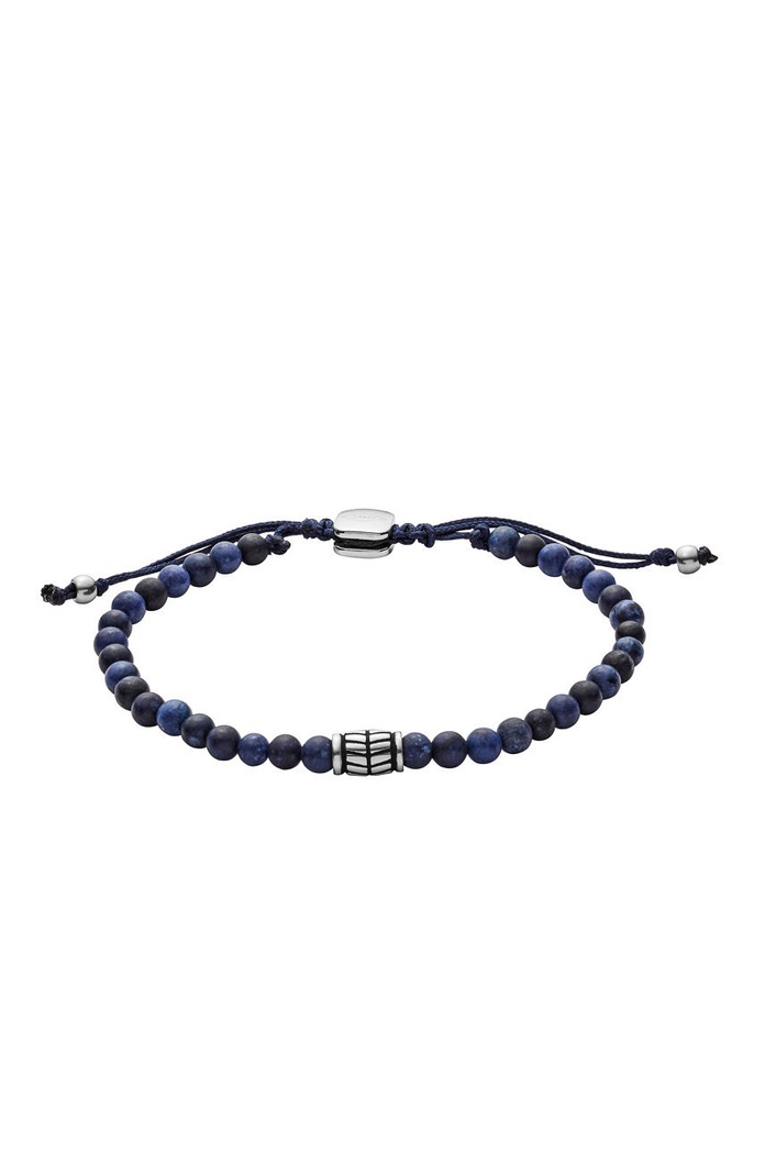 Fossil - Bransoletka JF02888040 granatowy JF02888040