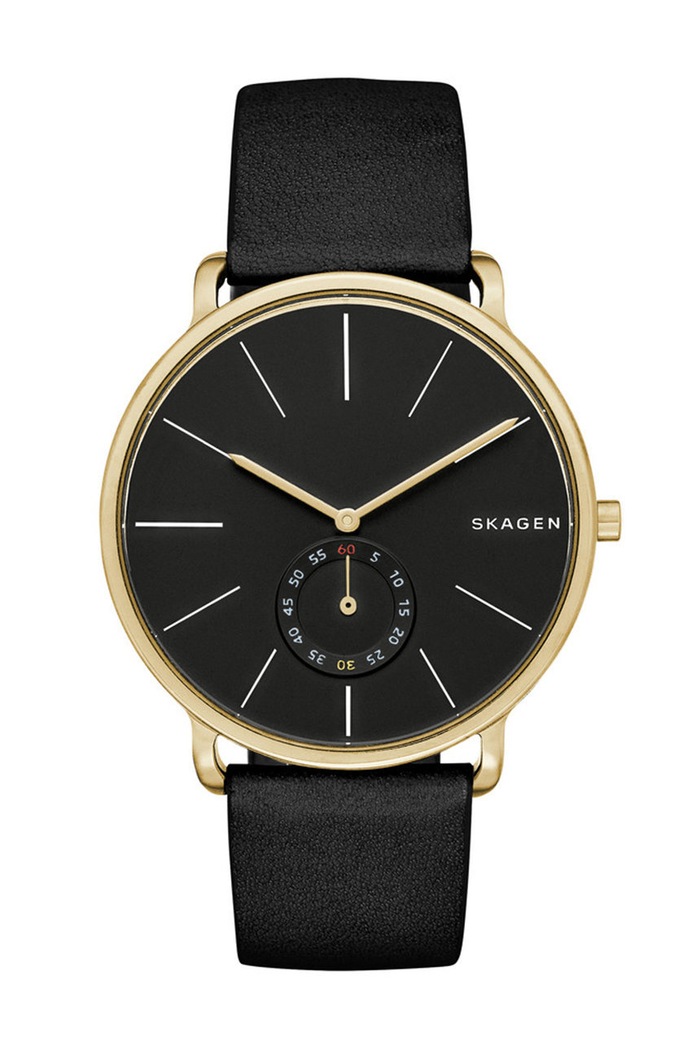 Skagen Zegarek czarny SKW6217