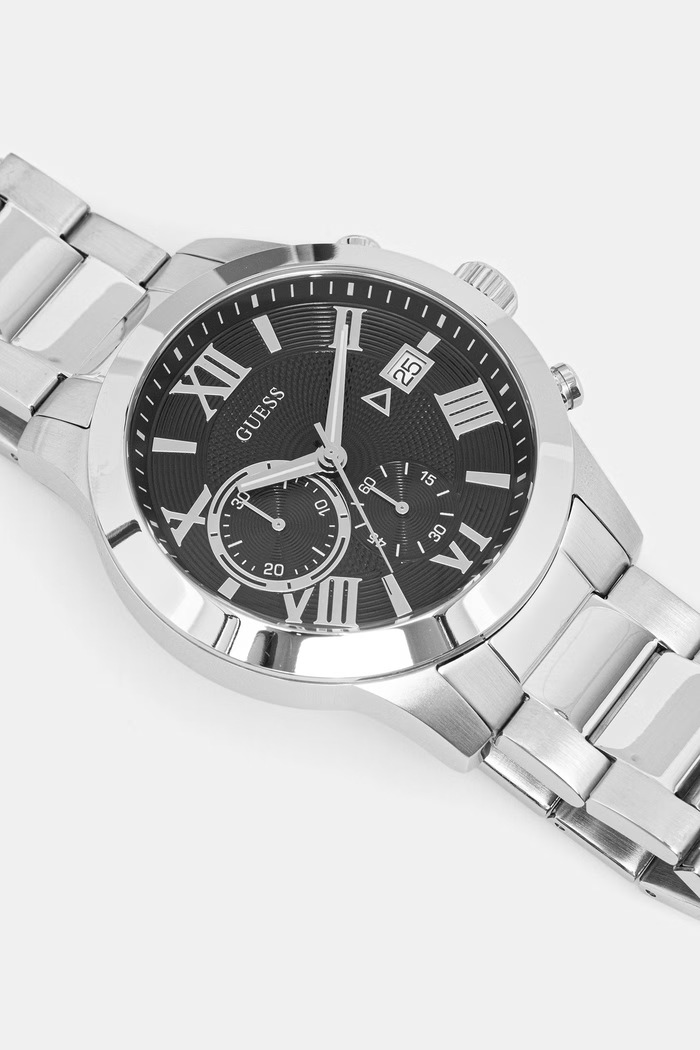 Kiegészítők Guess férfi karóra W0668G3 ezüst