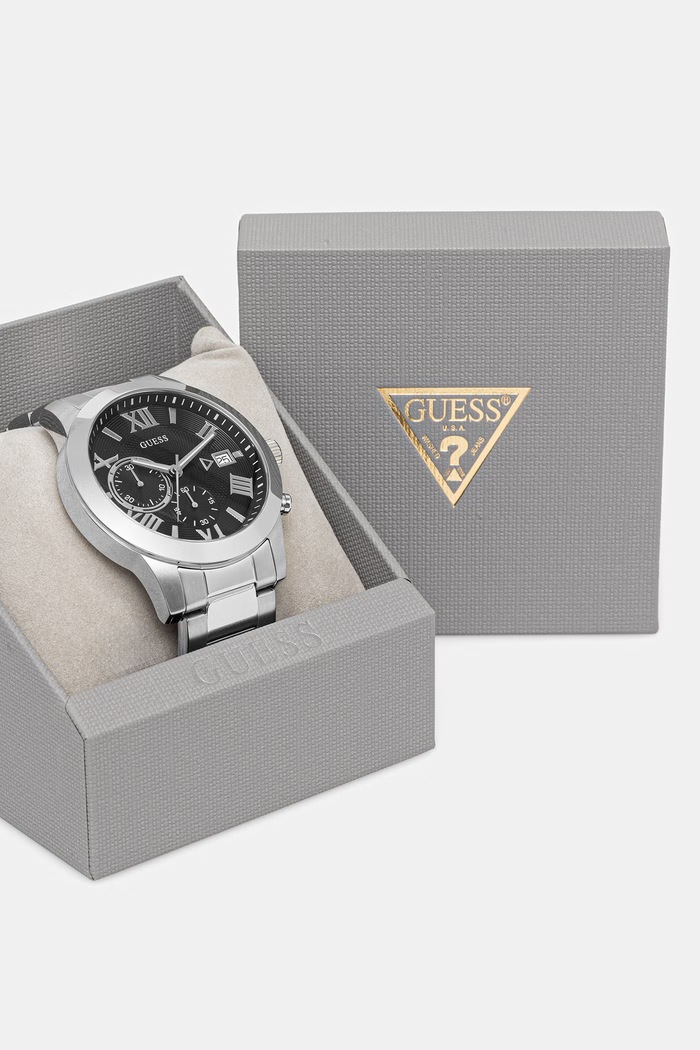 Guess férfi karóra W0668G3 ezüst