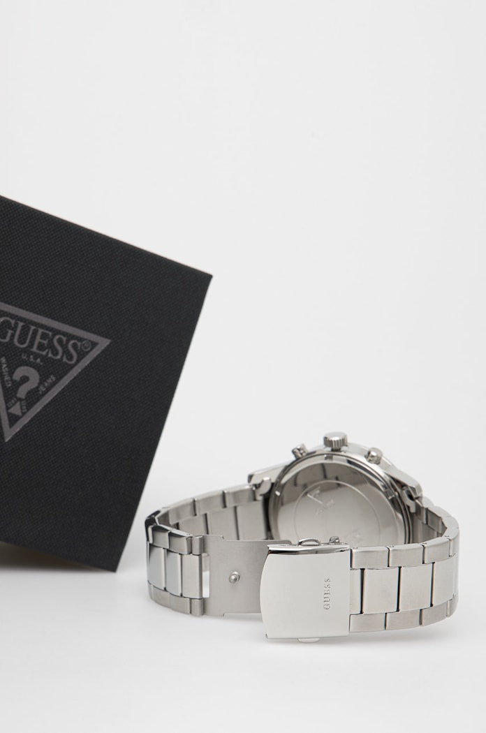 Guess zegarek męski W0668G3 srebrny AA00