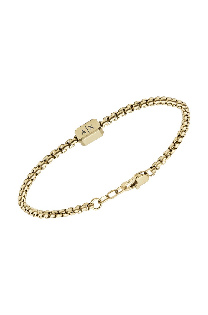 Armani Exchange - Bransoletka AXG0073710 AXG0073710 złoty AA00