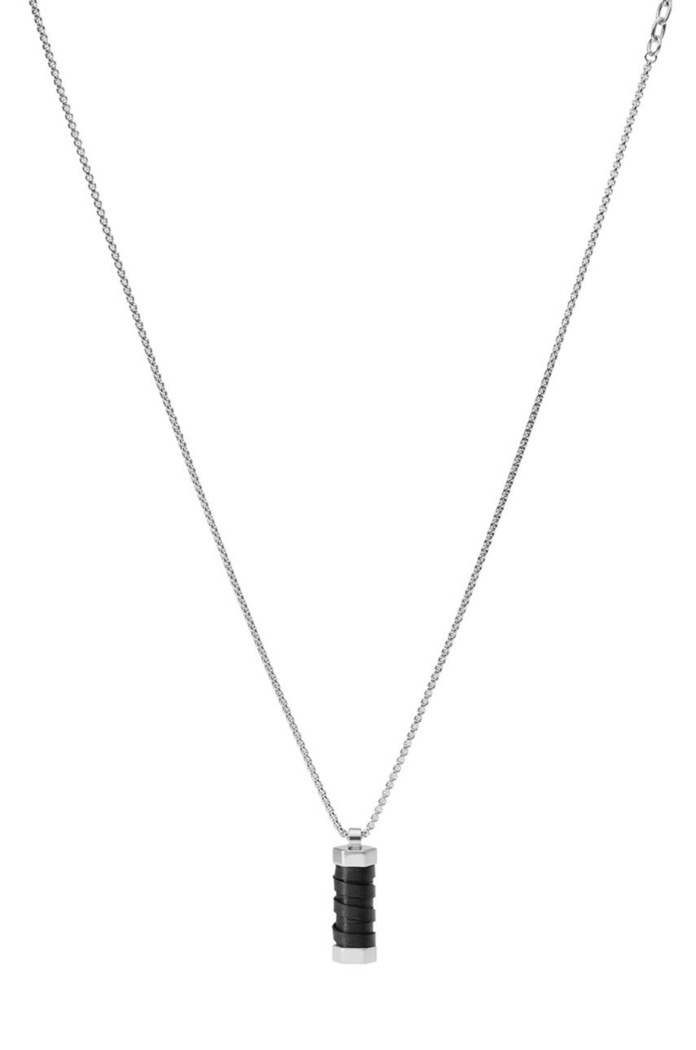 Fossil - Κολιέ ασημί JF03635040