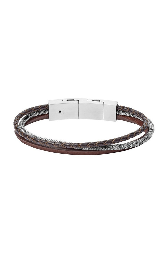 Fossil - Βραχιόλι JOF00573040 ασημί AA00
