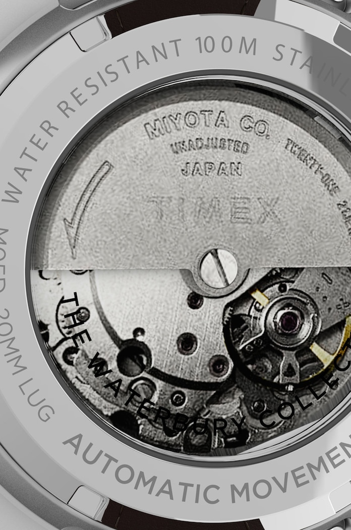 Hodinky Timex Tw2v24800 Waterbury Dive TW2V24800 hnědá