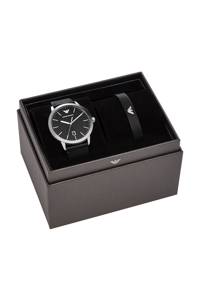 Hodinky a náramek Emporio Armani AR80064SET