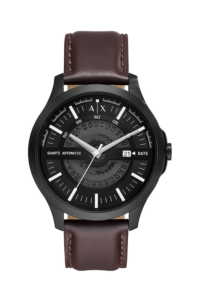 Hodinky Armani Exchange čierna AX2446