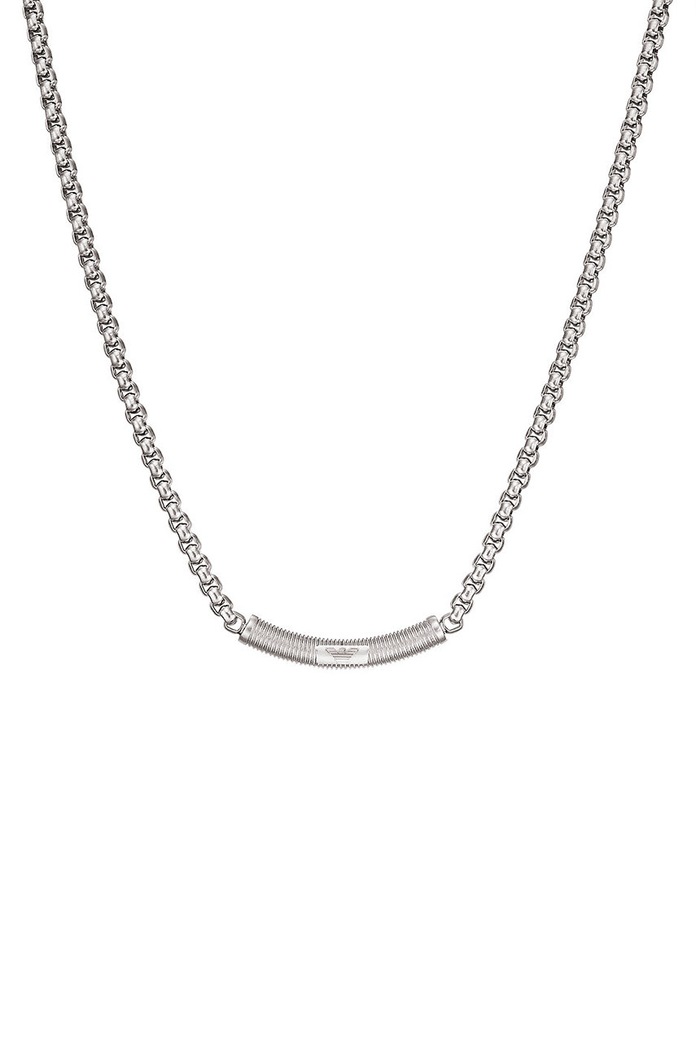 Náhrdelník Emporio Armani stříbrná EGS2939040
