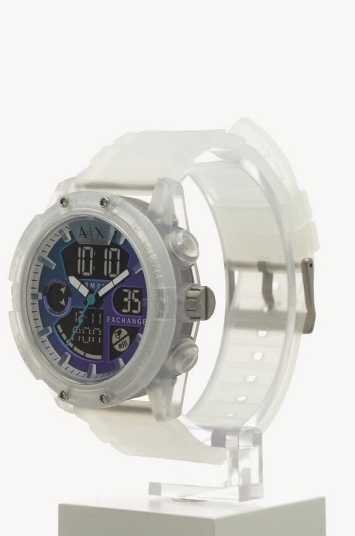 Armani Exchange zegarek AX2963 transparentny