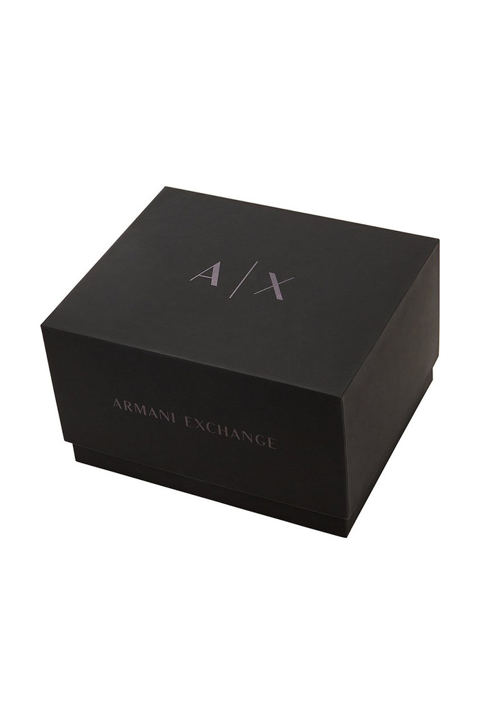 Ura in zapestnica Armani Exchange srebrna AX7138SET