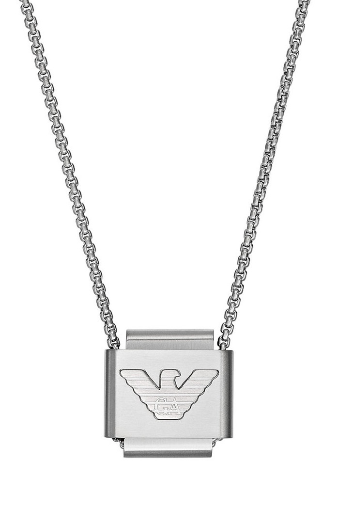 Ogrlica Emporio Armani srebrna EGS2915040