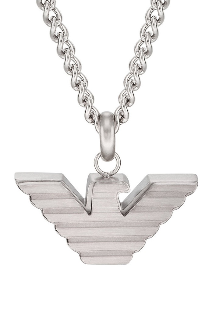 Emporio Armani naszyjnik EGS2916040 srebrny AA00
