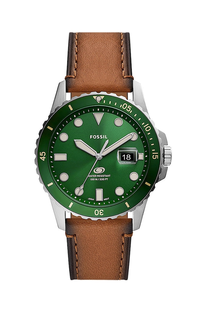 Fossil zegarek srebrny FS5946