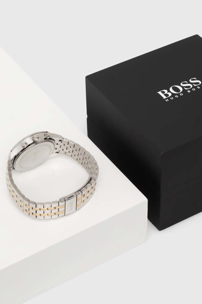 BOSS Hodinky BOSS 1513976 strieborná AA00