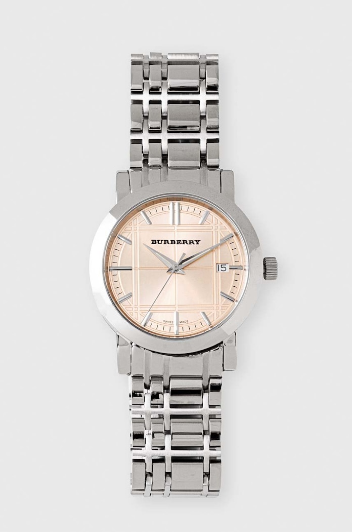 Hodinky Burberry stříbrná BU1352