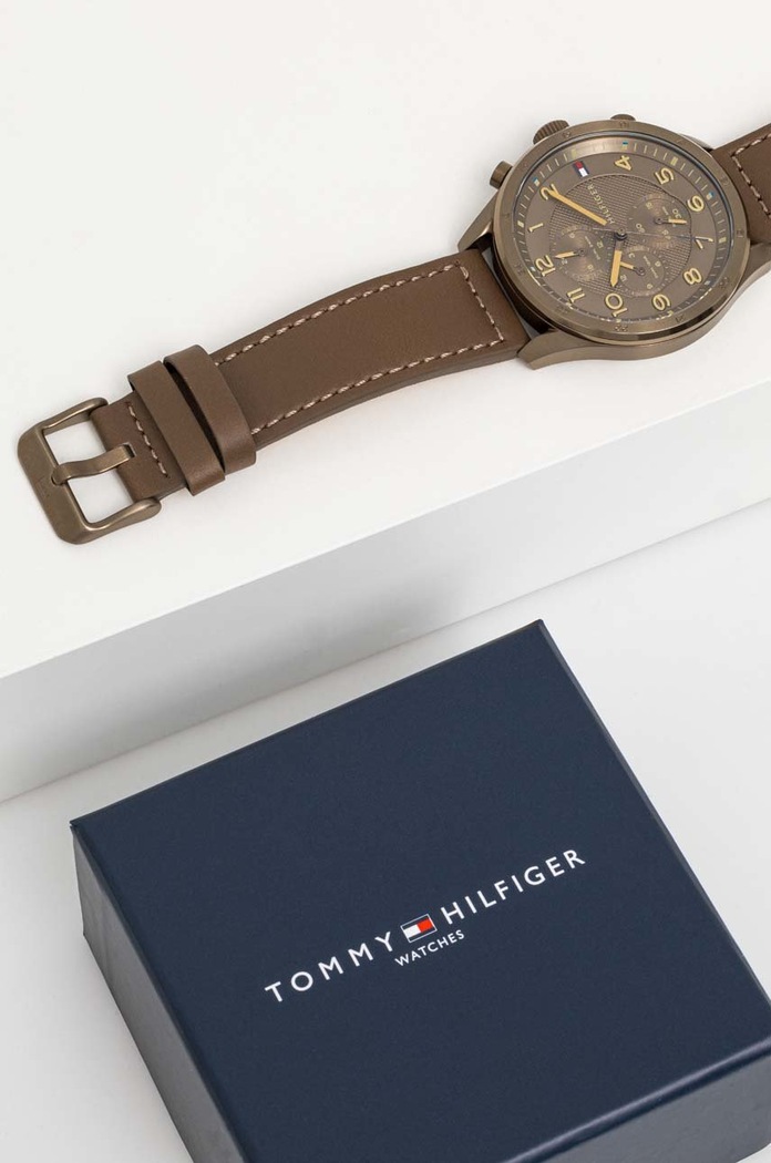 Tommy Hilfiger zegarek Axel 1792005 brązowy AA00