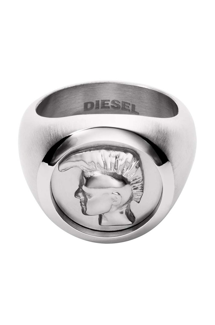 Prstýnek Diesel DX1211040 stříbrná AA00