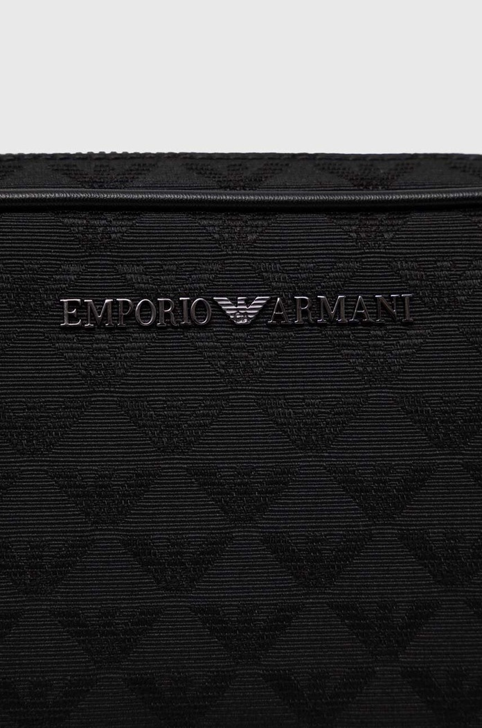 Emporio Armani borsa da toilette nero Y4R356.Y022V.NOS