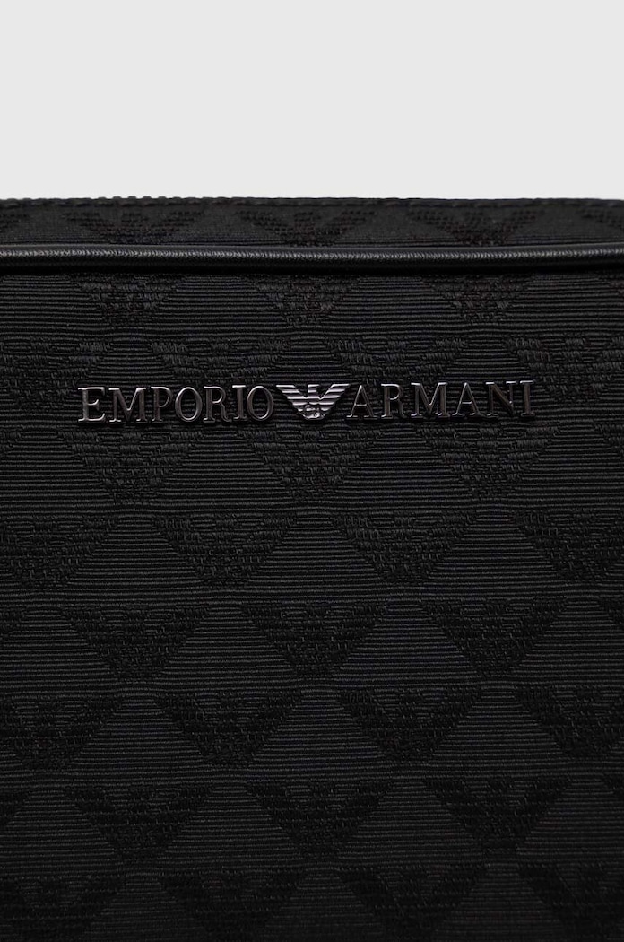 Emporio Armani borsa da toilette nero Y4R356.Y022V.NOS