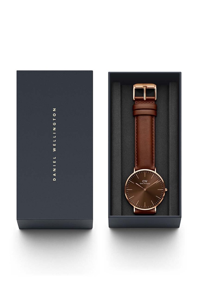 Akcesoria Daniel Wellington zegarek DW00100627 brązowy