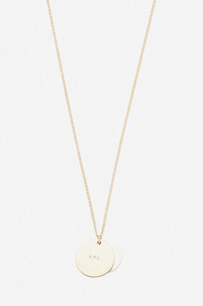 A.P.C. necklace Eloi MEACC.M70682 golden AA00