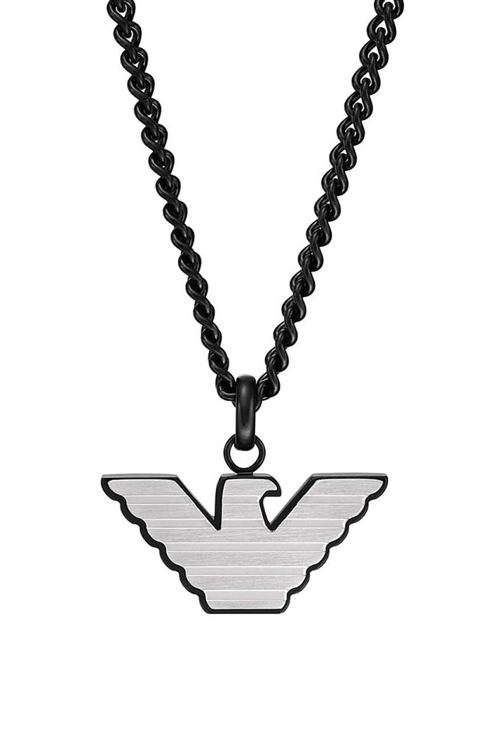 Emporio Armani naszyjnik EGS2994040 czarny AA00