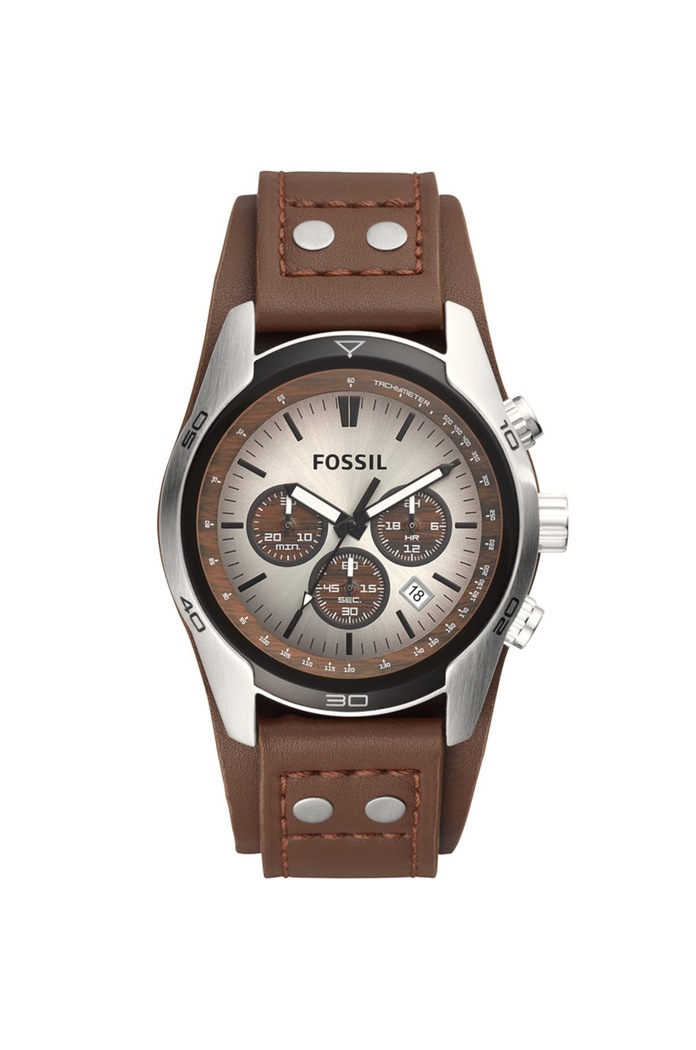 Fossil - Hodinky CH2565 CH2565 hnedá AA00