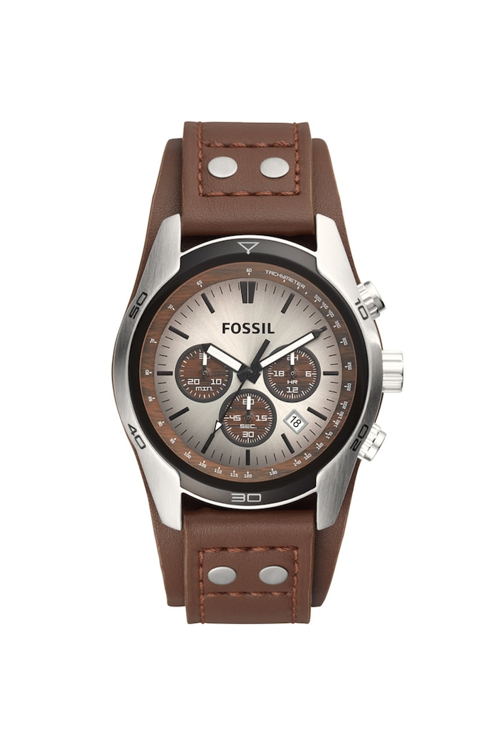 Fossil - Hodinky CH2565 CH2565 hnedá AA00
