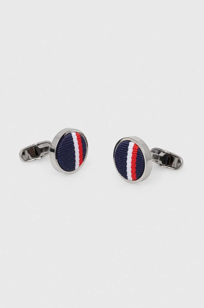 Tommy Hilfiger mandzsettagomb ezüst 2790352