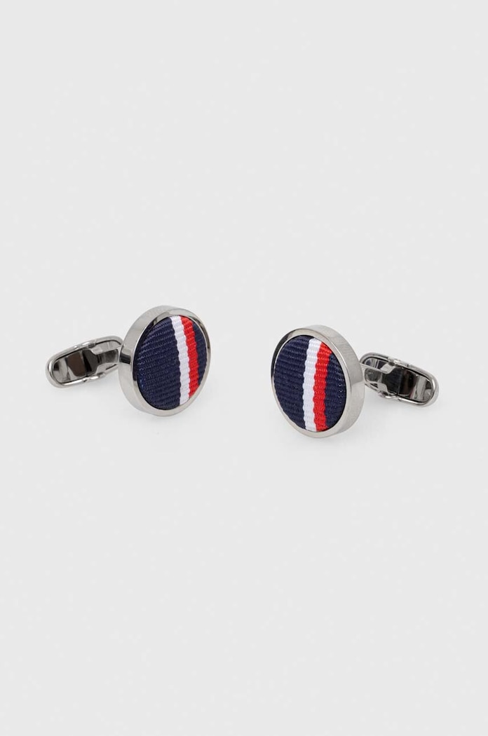 Tommy Hilfiger mandzsettagomb ezüst 2790352