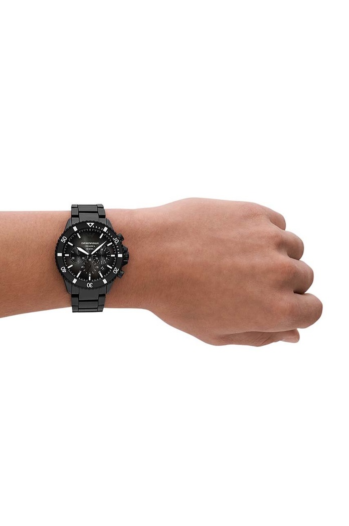 Emporio Armani ceas AR70010 negru