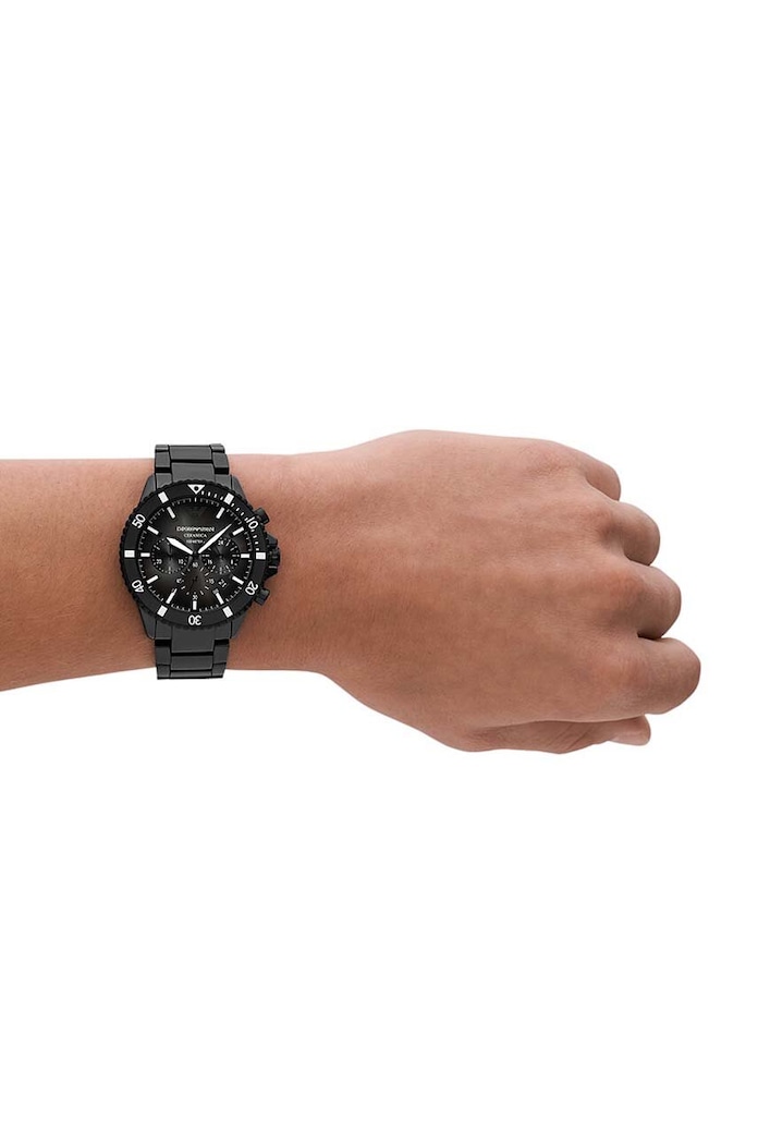 Emporio Armani ceas AR70010 negru