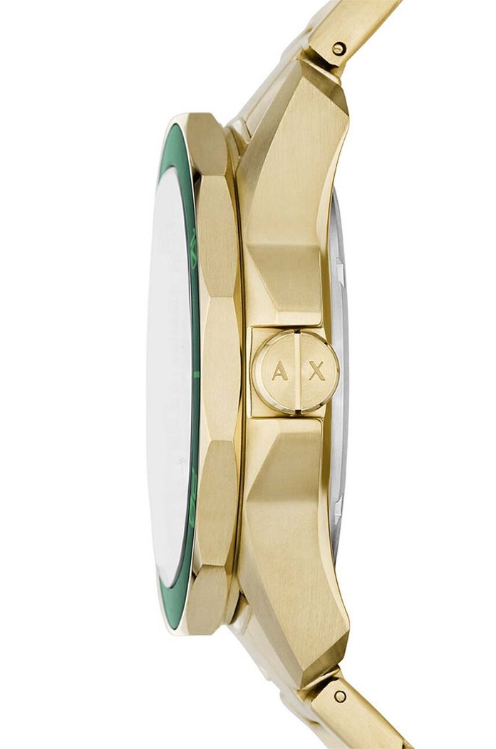 Akcesoria Armani Exchange zegarek AX1951 złoty